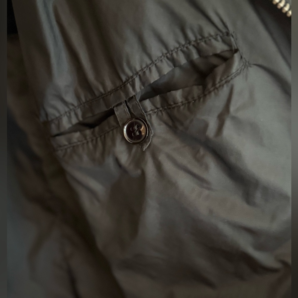 Dolce & Gabbana 🖤 Vintage AW03 Black Cargo Down Lightweight Jacket IT Size 50 - Picture 12 of 12